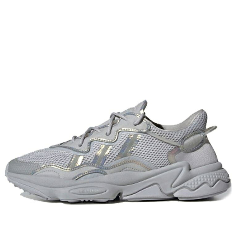 アディダス 薄墨色 薄墨色 しろがね色 しろがね色 \u0027METALLIC GREY\u0027 スニーカー メンズ ADIDAS OZWEEGO FV9656 / GREY SILVER