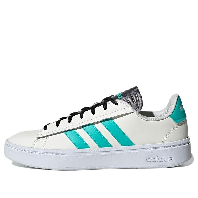 アディダス ネオ 地びた 厚地の外套 アルファ 白いこと 白いこと 緑 緑であること \u0027WHITE GREEN\u0027 スニーカー メンズ ADIDAS NEO GRAND COURT ALPHA CAMOU GZ6862 / WHITE GREEN