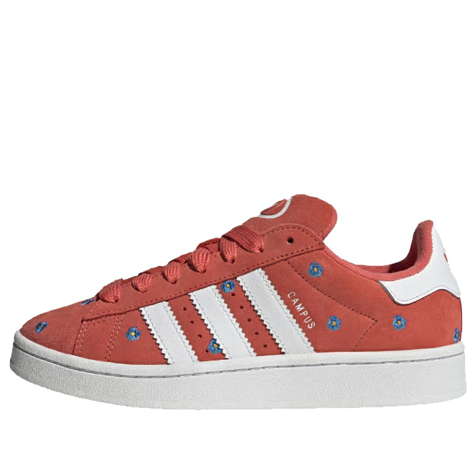 アディダス 校庭 白いこと 白いこと \u0027PRELOVED FLORAL\u0027 スニーカー レディース ADIDAS (WMNS) CAMPUS 00S SCARLET IF9639 / PRELOVED SCARLET FOOTWEAR WHITE スニーカー-レディース靴-靴