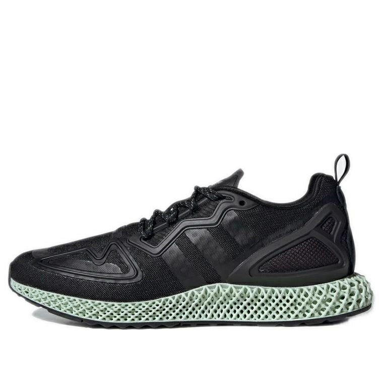 アディダス スニーカー 運動すること靴 黒いこと 黒いこと 緑 緑であること \u0027CORE BLACK\u0027 スニーカー レディース ADIDAS (WMNS) ZX 2K 4D SHOES FV9027 / BLACK GREEN