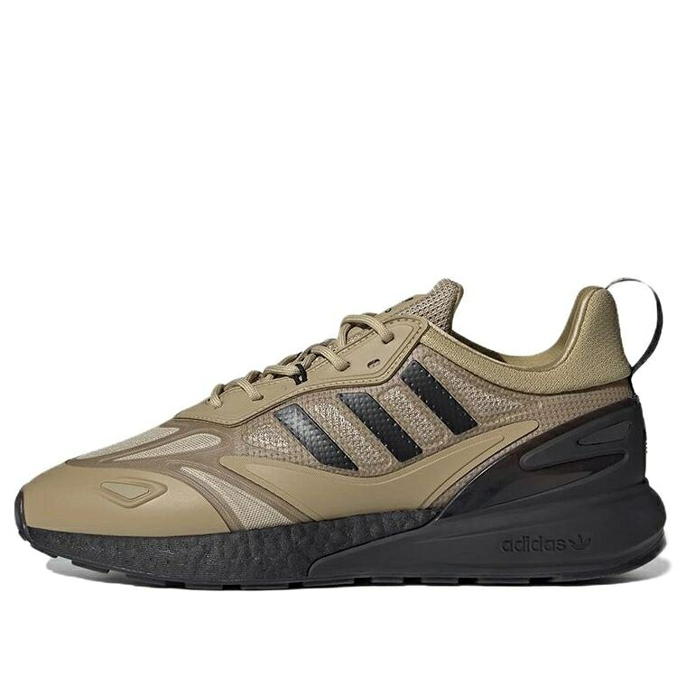 アディダス ブースト スニーカー 運動靴 ベージュ コア 黒色 ブラック 橙 オレンジ 2.0 'BEIGE TONE' スニーカー メンズ ADIDAS ZX 2K BOOST SHOES GY8516 / BEIGE TONE CORE BLACK ORANGE|スニケス