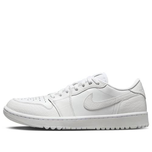 ナイキ ジョーダン ゴルフ 白いこと 白いこと \u0027WHITE CROC\u0027 スニーカー メンズ JORDAN AIR 1 LOW OG GOLF DD9315-110 / WHITE