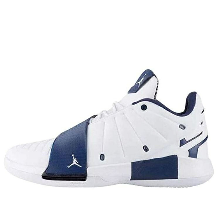 ナイキ ジョーダン 白色 ホワイト 紺色 ネイビー 'MIDNIGHT NAVY' スニーカー メンズ JORDAN AIR CP3 11 TB BQ2673-141 / WHITE MIDNIGHT NAVY