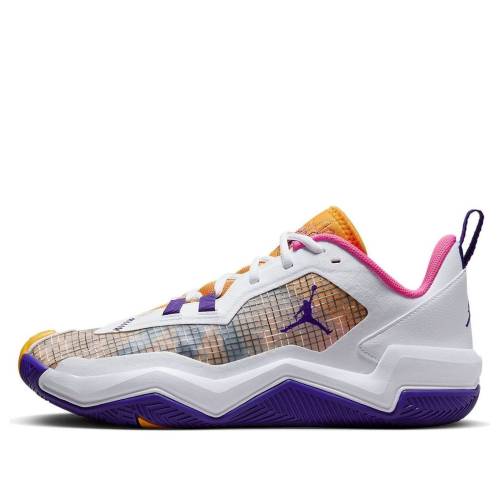 ナイキ ジョーダン ウェストブルック 白色 ホワイト コート 紫 パープル ゴールド 'EXPEDITED SHIP' スニーカー メンズ JORDAN AIR WESTBROOK ONE TAKE 4 PF DO7192-100 / WHITE COURT PURPLE CANYON GOLD