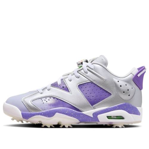 ナイキ ジョーダン ゴルフ アクション U.S. OPEN スニーカー メンズ JORDAN AIR 6 RETRO LOW GOLF FD0205-055 / METALLIC SLIVER ACTION GRAPE