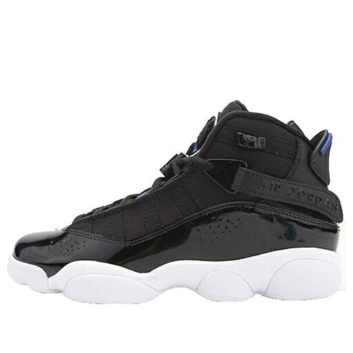 ナイキ ジョーダン リング 黒色 ブラック 'BLACK BLUE' ジュニア キッズ JORDAN (GS) AIR 6 RINGS 323419-016 / BLACK ベビー マタニティ スニーカー 26,910円