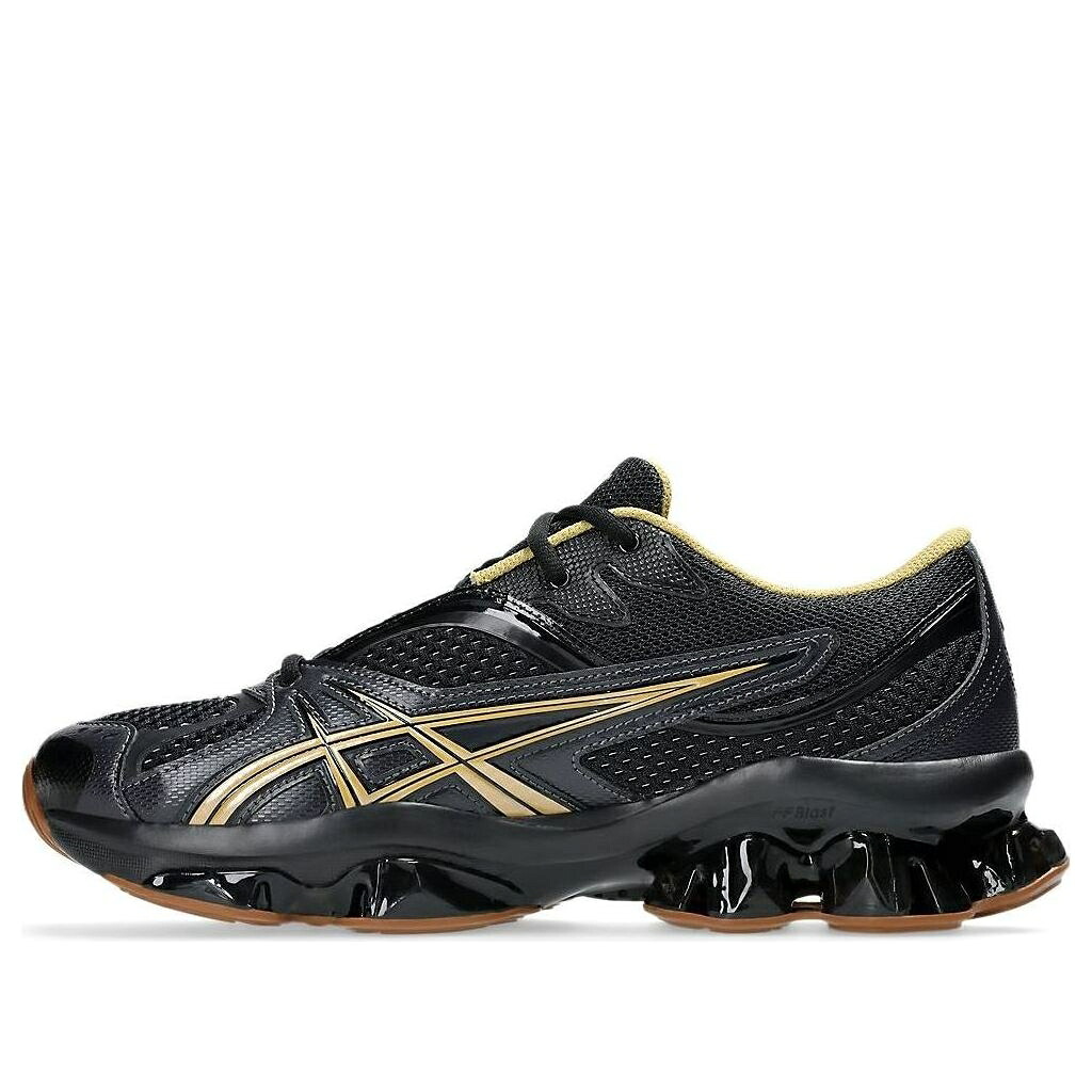 アシックス 黒いこと 黒いこと ゴールド \u0027BLACK GOLD\u0027 スニーカー メンズ ASICS X KIKO KOSTADINOV GEL-QUANTUM ZIENTZIA 1201A869-001 / BLACK GOLD