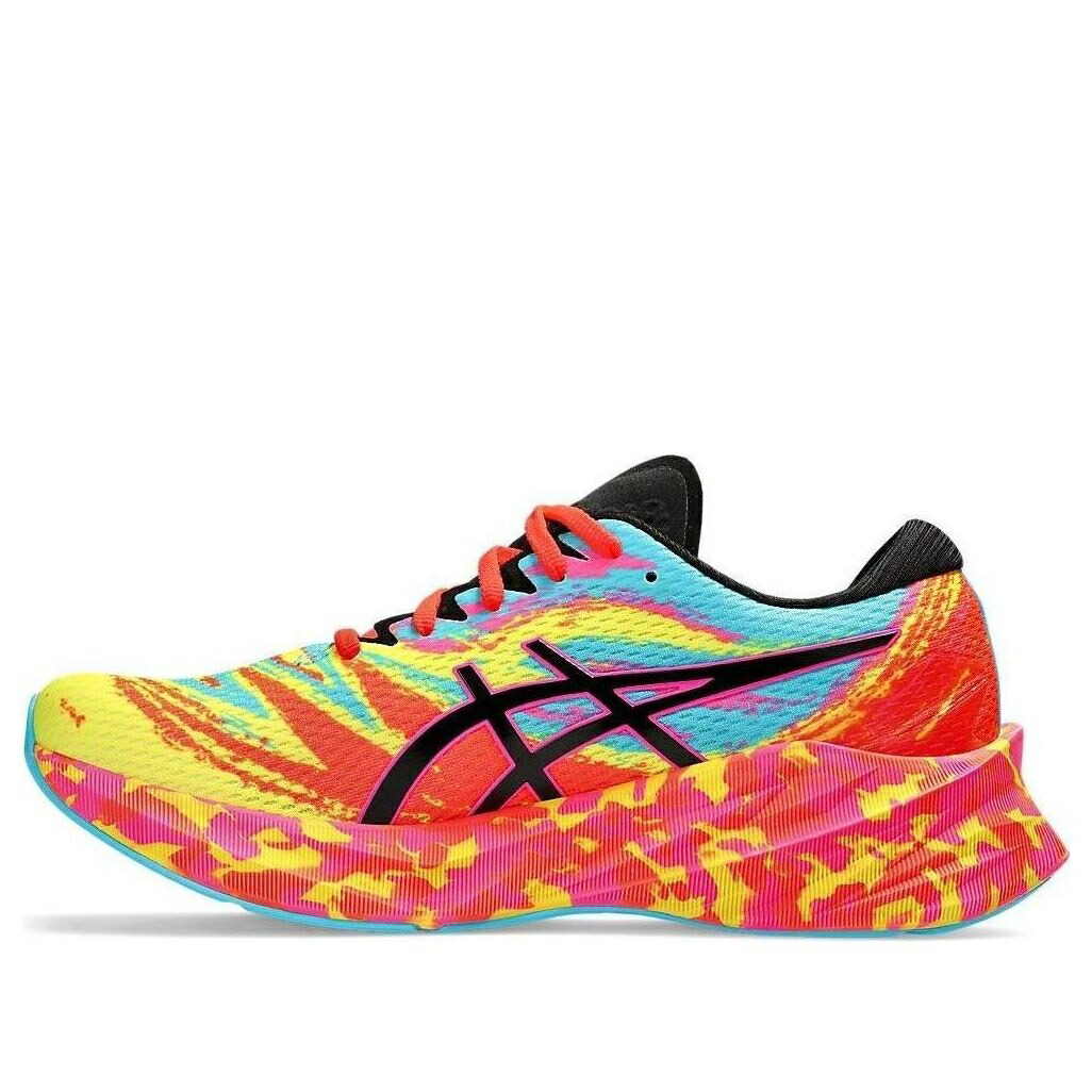 アシックス 黄味がかった 黄色 \u0027AQUARIUM YELLOW\u0027 スニーカー メンズ ASICS NOVABLAST 3 VIBRANT 1011B804-400 / AQUARIUM VIBRANT YELLOW