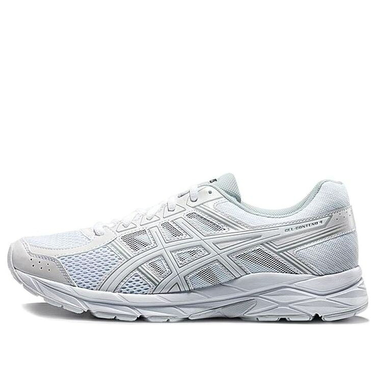 アシックス 白いこと 白いこと \u0027WHITE\u0027 スニーカー メンズ ASICS GEL-CONTEND 4 T8D4Q-0196 / WHITE