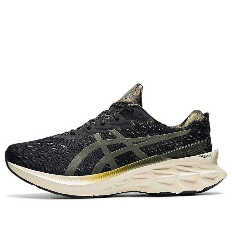 アシックス オリーブ 黒色 ブラック 緑 グリーン BLACK CANVAS スニーカー メンズ ASICS NOVABLAST 2 SPS OLIVE 1201A483-001 / BLACK GREEN