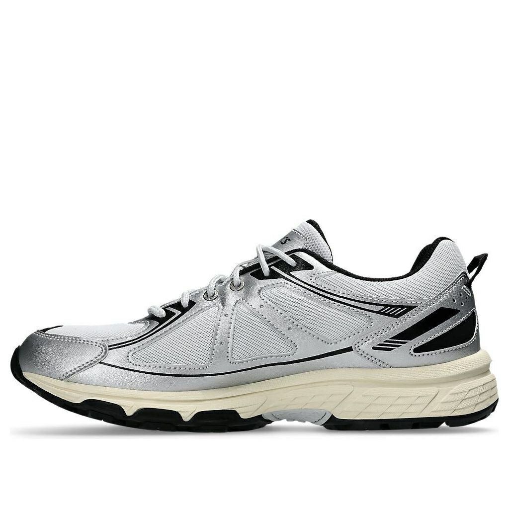 アシックス 黒色 ブラック 白色 ホワイト 銀色 シルバー 'WHITE SILVER' スニーカー メンズ ASICS GEL-VENTURE 6 BLACK 1203A545-100 / WHITE BLACK SILVER