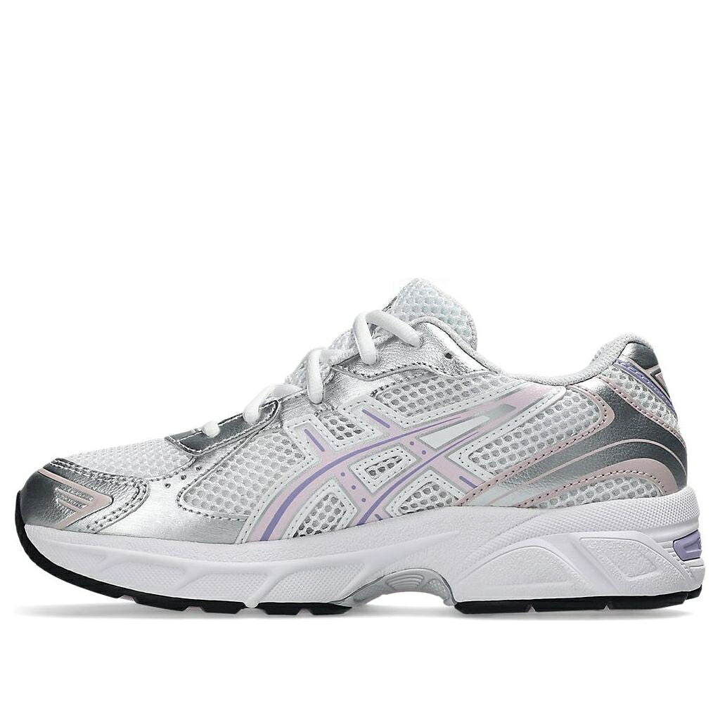 アシックス 白色 ホワイト 'WHITE COSMOS' ジュニア キッズ ASICS (GS) GEL-1130 1204A169-103 / WHITE COSMOS ベビー マタニティ スニーカー