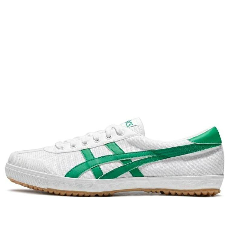 アシックス 白いこと 白いこと 緑 緑であること \u0027WHITE GREEN\u0027 スニーカー メンズ ASICS TSG-110 1203A317-101 / WHITE GREEN