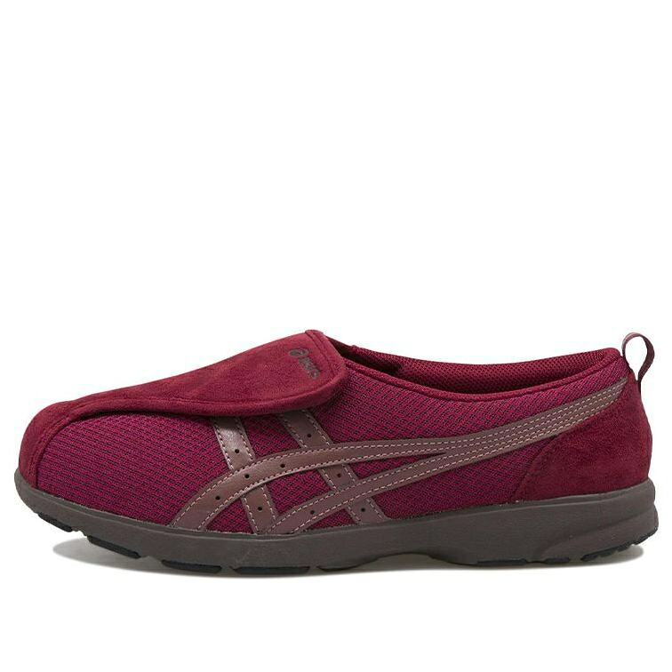 アシックス ワイン色 バーガンディー 茶色 ブラウン 'BURGUNDY BROWN' スニーカー レディース ASICS (WMNS) LIFE WALKER 307 SNEAKERS FLC307-2525 / BURGUNDY BROWN