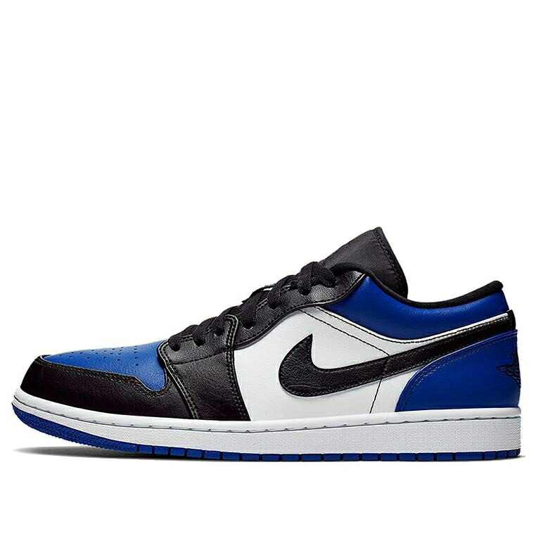 ナイキ ジョーダン 白いこと 白いこと 黒いこと 黒いこと \u0027ROYAL TOE\u0027 スニーカー メンズ JORDAN AIR 1 LOW CQ9446-400 / SPORT ROYAL WHITE BLACK
