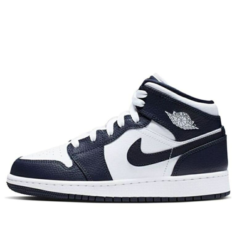 ナイキ ジョーダン ミッド 白いこと 白いこと ゴールド \u0027OBSIDIAN\u0027 お坊っちゃん キッズ JORDAN (GS) AIR 1 MID 554725-174 / WHITE METALLIC GOLD OBSIDIAN もの言う花 マタニティ スニーカー