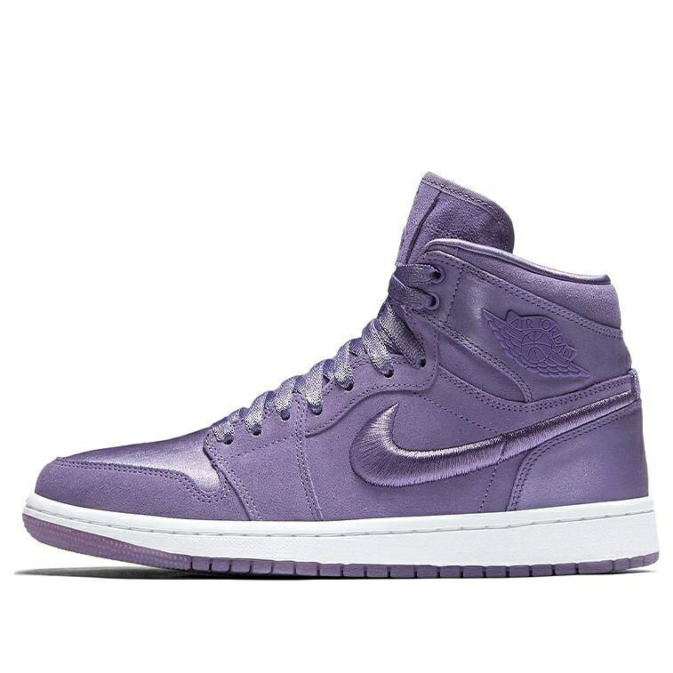ナイキ ジョーダン ハイ 紫 パープル 白色 ホワイト ゴールド 'SEASON HER: EARTH' スニーカー レディース JORDAN (WMNS) AIR 1 RETRO HIGH OF PURPLE AO1847-540 / PURPLE EARTH WHITE METALLIC GOLD|スニケス