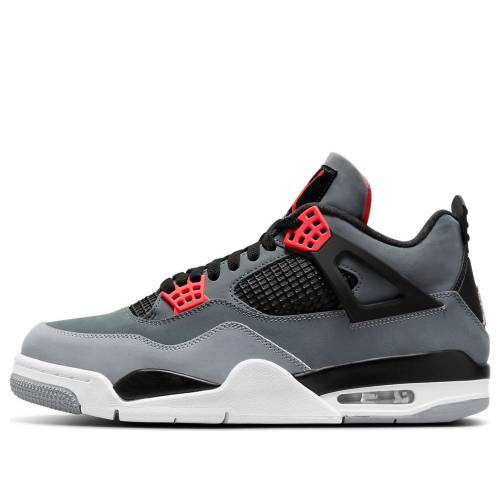 ナイキ ジョーダン 薄墨色 薄墨色 黒いこと 黒いこと \u0027INFRARED\u0027 スニーカー メンズ JORDAN AIR 4 RETRO DH6927-061 / DARK GREY INFRARED 23 BLACK