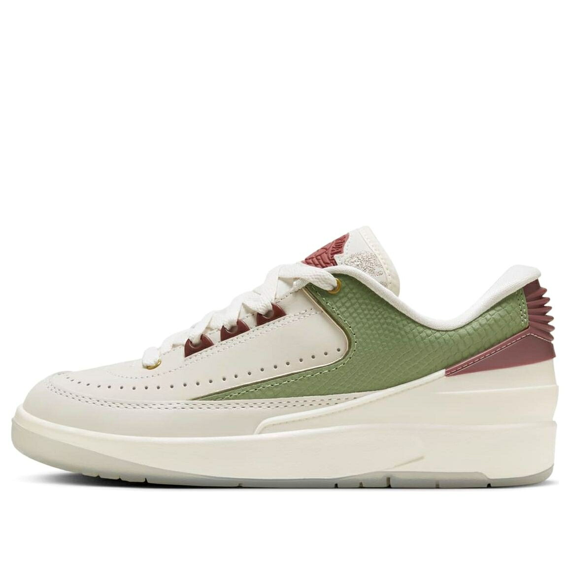 ナイキ ジョーダン 緑 緑であること 野球クラブ \u0027YEAR DRAGON\u0027 御坊っちゃん キッズ JORDAN (GS) AIR 2 RETRO LOW OF THE FJ6871-100 / SAIL CEDAR OIL GREEN DARK TEAM もの言う花 マタニティ スニーカー