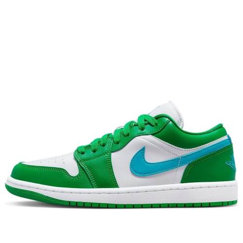 ナイキ ジョーダン 緑 緑であること 白いこと 白いこと \u0027LUCKY AQUATONE\u0027 スニーカー レディース JORDAN (WMNS) AIR 1 LOW GREEN DC0774-304 / LUCKY GREEN AQUATONE WHITE