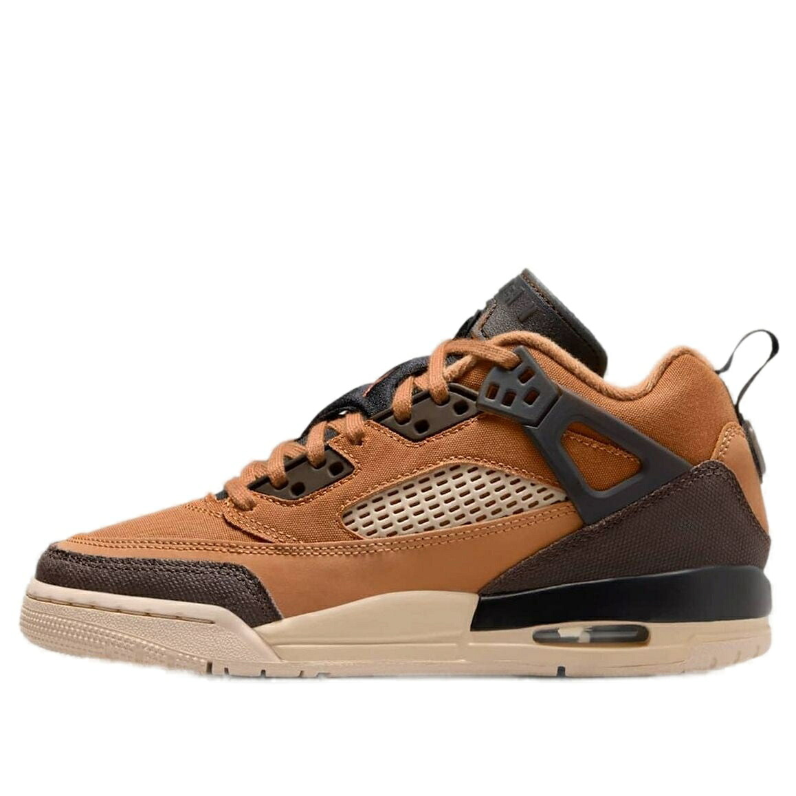 ナイキ ジョーダン 黒いこと 黒いこと \u0027FLAX BROWN\u0027 御坊っちゃん キッズ JORDAN (GS) AIR SPIZIKE LOW BAROQUE FQ3950-202 / FLAX BLACK SANDDRIFT BAROQUE もの言う花 マタニティ スニーカー キッズ・ベビー・マタニティ-靴-スニーカー