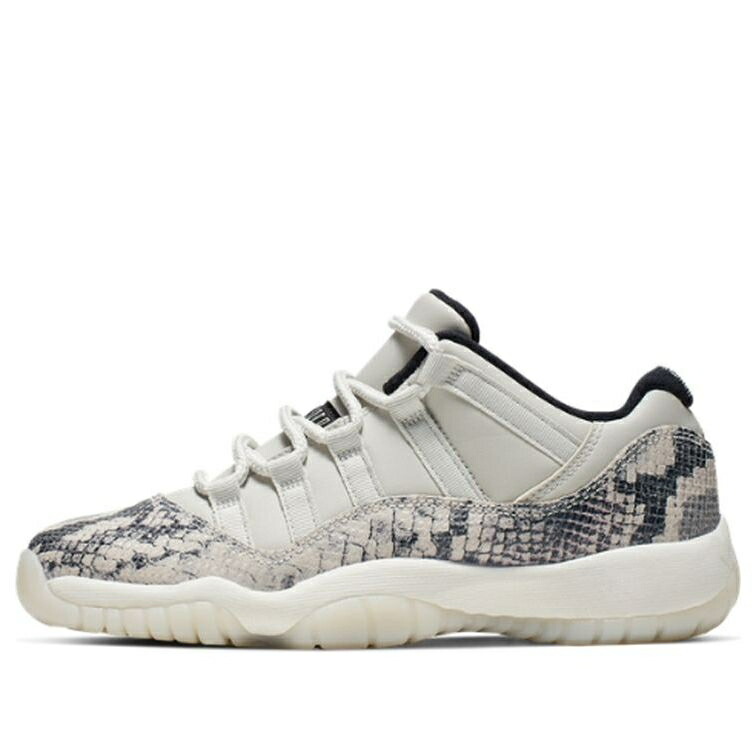 ナイキ ジョーダン 赤 赤いこと \u0027LIGHT SNAKESKIN\u0027 お坊っちゃん キッズ JORDAN (GS) AIR 11 RETRO LOW BONE CD6847-002 / LIGHT BONE UNIVERSITY RED SAIL もの言う花 マタニティ スニーカー