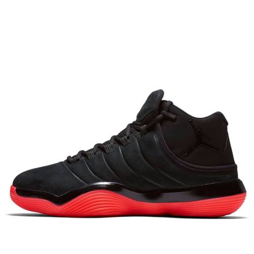 ナイキ ジョーダン リアクト 黒色 ブラック 赤 レッド 'BLACK RED' スニーカー メンズ JORDAN AIR REACT SUPER FLY 2017 'BLACK/RED' AA5637-024 / BLACK RED|スニケス