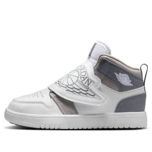 ナイキ ジョーダン スカイ 灰色 グレー 白色 ホワイト クール 'MEDIUM GREY' ジュニア キッズ JORDAN (PS) AIR SKY 1 GREY WHITE COOL BQ7197-011 / MEDIUM GREY COOL GREY WHITE ベビー マタニティ スニーカー