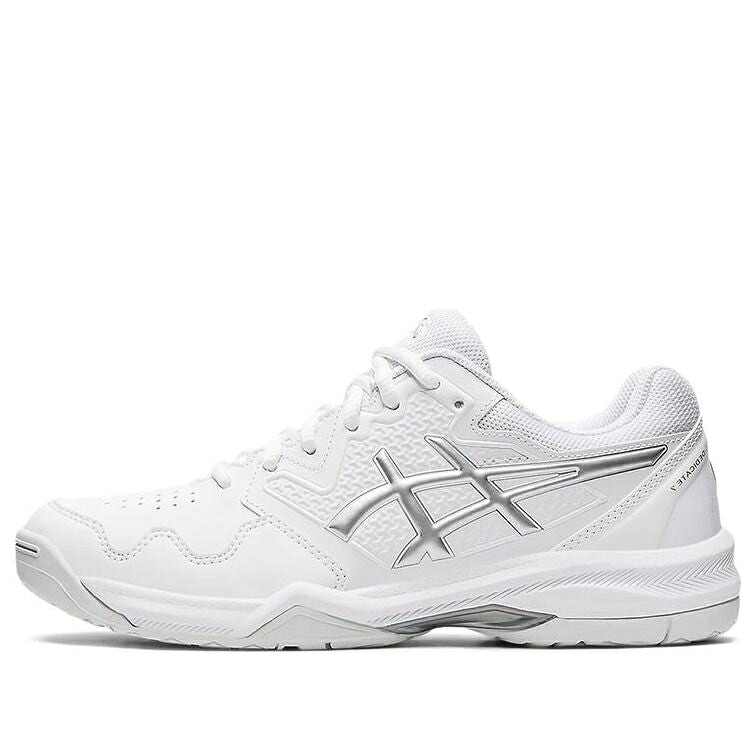 アシックス 純然たる 白いこと 白いこと しろがね色 しろがね色 \u0027WHITE SILVER\u0027 スニーカー レディース ASICS (WMNS) GEL-DEDICATE 7 PURE 1042A167-100 / WHITE SILVER