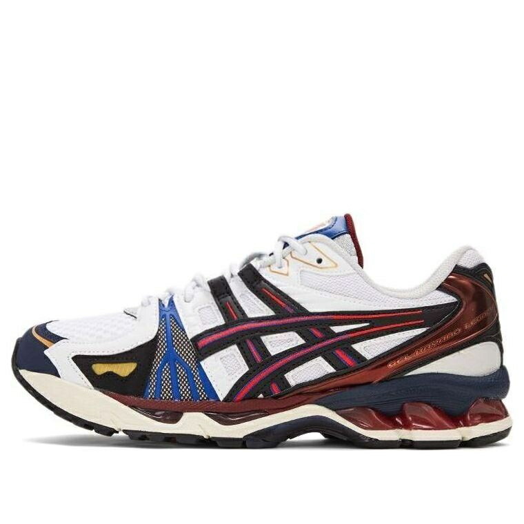 アシックス レガシー 青色 ブルー 白色 ホワイト 黒色 ブラック WHITE RED スニーカー メンズ ASICS GEL-KAYANO LEGACY BLUE 1203A325-100 / WHITE BLACK