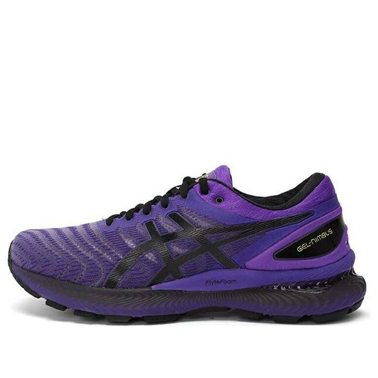 アシックス 紫 パープル 薄墨色 薄墨色 \u0027PURPLE BLACK\u0027 スニーカー メンズ ASICS GEL-NIMBUS 22 1011B087-500 / PURPLE GREY