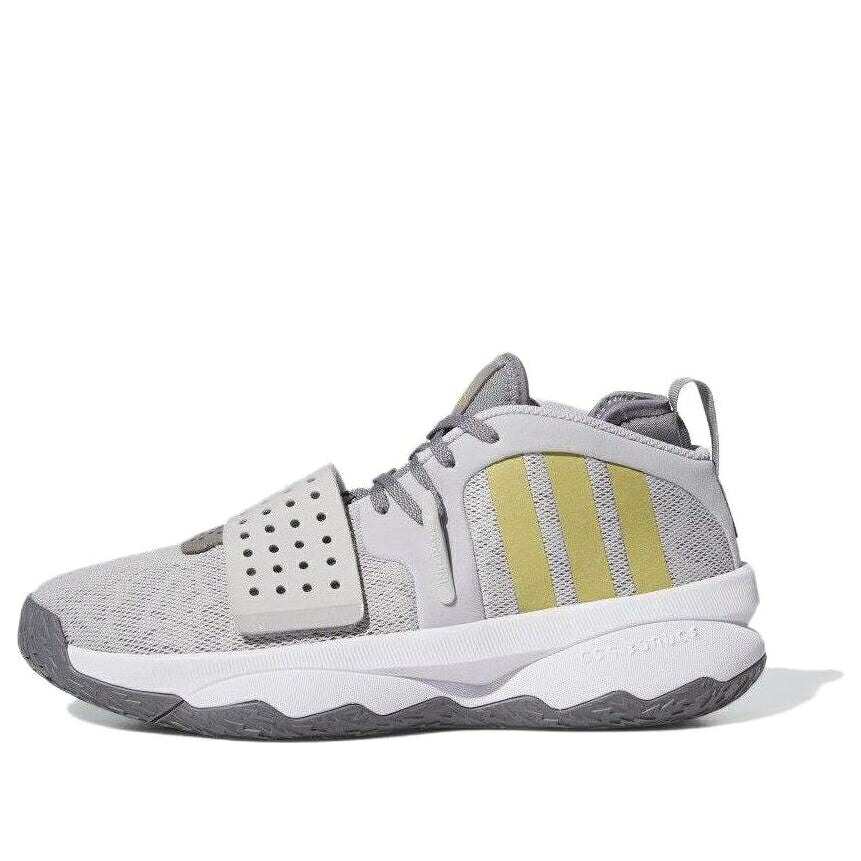 アディダス 益荒男 薄墨色 薄墨色 ゴールド \u0027LIGHT METALLIC\u0027 スニーカー メンズ ADIDAS DAME 8 EXTPLY SOLID GREY GOLD IG8086 / LIGHT SOLID GREY GOLD METALLIC