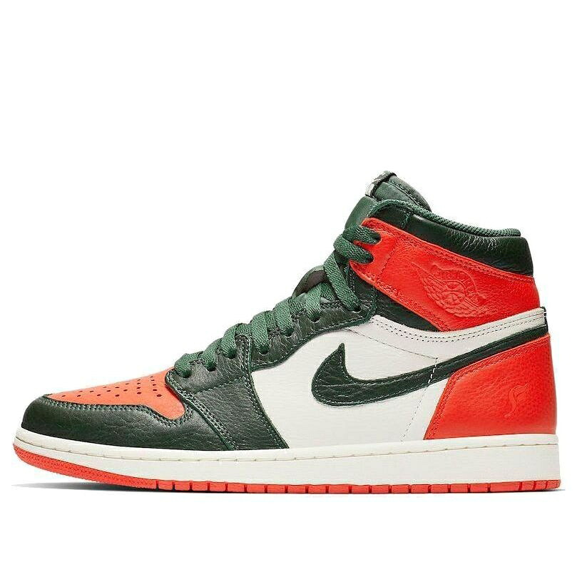 ナイキ ジョーダン ご機嫌 橙 オレンジ色 \u0027ART BASEL\u0027 スニーカー メンズ JORDAN AIR 1 RETRO HIGH X SOLEFLY AV3905-138 / ORANGE