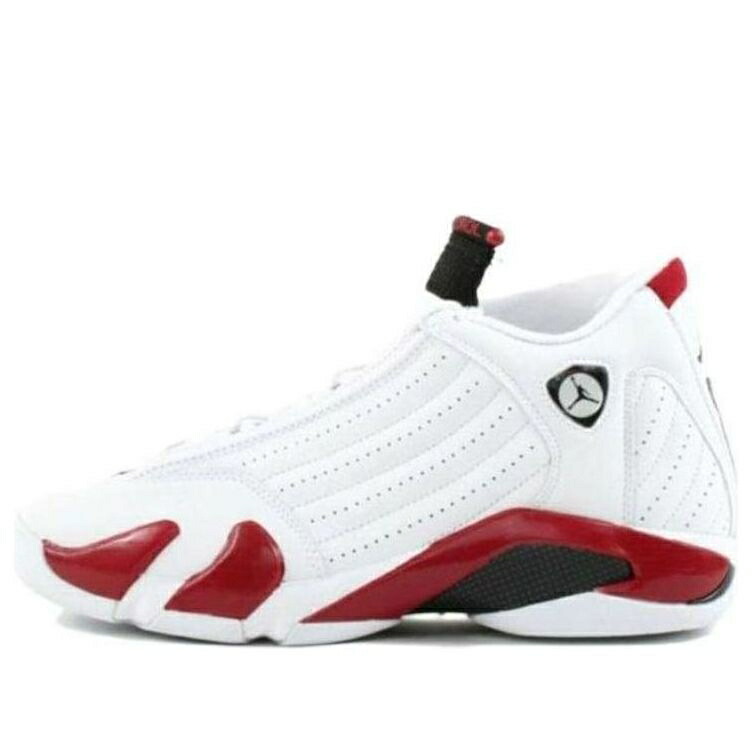 ナイキ ジョーダン 白いこと 白いこと \u0027CANDY CANE\u0027 スニーカー メンズ JORDAN AIR 14 RETRO 2006 311832-101 / WHITE