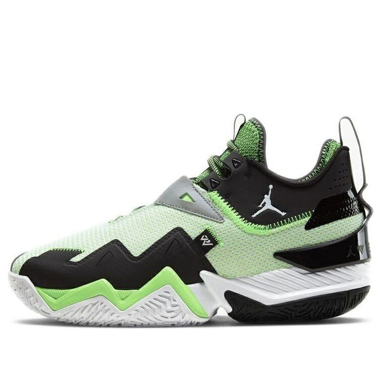 ナイキ ジョーダン ウェストブルック 白いこと 白いこと 黒いこと 黒いこと \u0027RAGE GREEN\u0027 スニーカー メンズ JORDAN AIR WESTBROOK ONE TAKE PF CJ0781-103 / WHITE BLACK VOLT