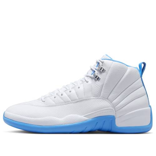 ナイキ ジョーダン 白色 ホワイト 青色 ブルー 'MELO' スニーカー メンズ JORDAN AIR 12 2025 CT8013-112 / WHITE UNIVERSITY BLUE METALLIC