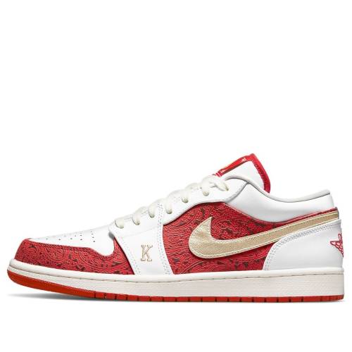 ナイキ ジョーダン 白いこと 白いこと 赤 赤いこと \u0027SPADES\u0027 スニーカー メンズ JORDAN AIR 1 LOW SE DJ5185-100 / WHITE UNIVERSITY RED METALLIC