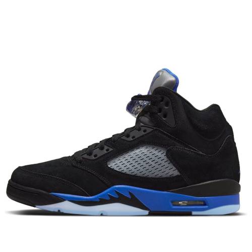 ナイキ ジョーダン 黒いこと 黒いこと 青味 青み \u0027RACER BLUE\u0027 スニーカー メンズ JORDAN AIR 5 RETRO CT4838-004 / BLACK RACER BLUE REFLECTIVE
