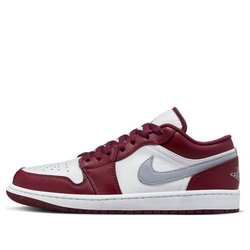 ナイキ ジョーダン 白色 ホワイト 赤 レッド CHERRYWOOD RED スニーカー メンズ JORDAN AIR 1 LOW 553558-615 / WHITE RED