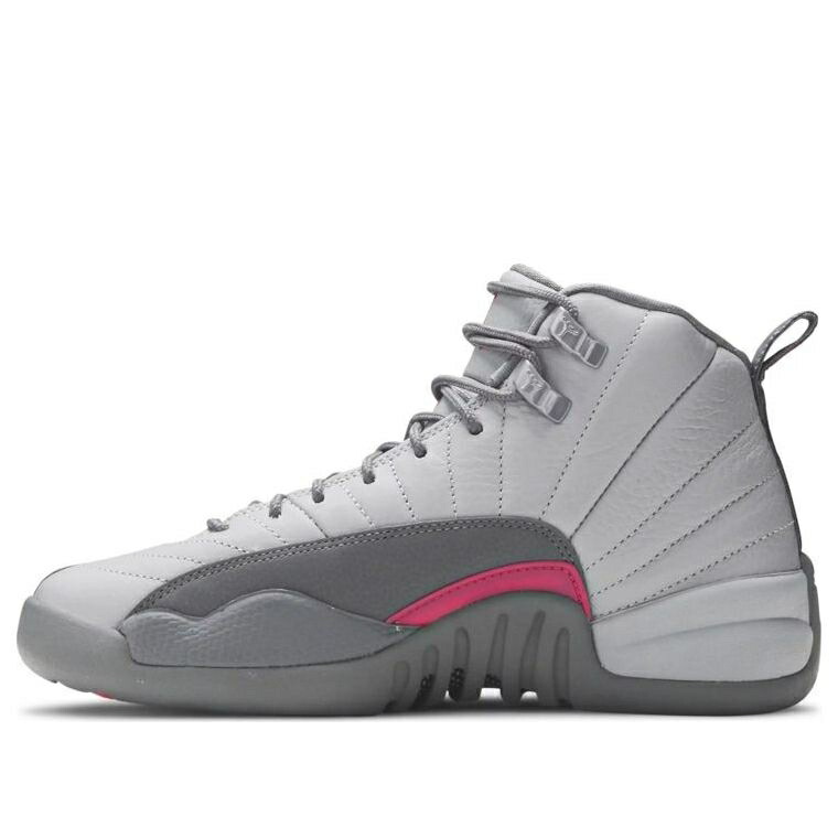 ナイキ ジョーダン 灰色 グレー ピンク 'VIVID PINK' ジュニア キッズ JORDAN (GS) AIR 12 RETRO 510815-029 / WOLF GREY VIVID PINK ベビー マタニティ スニーカー