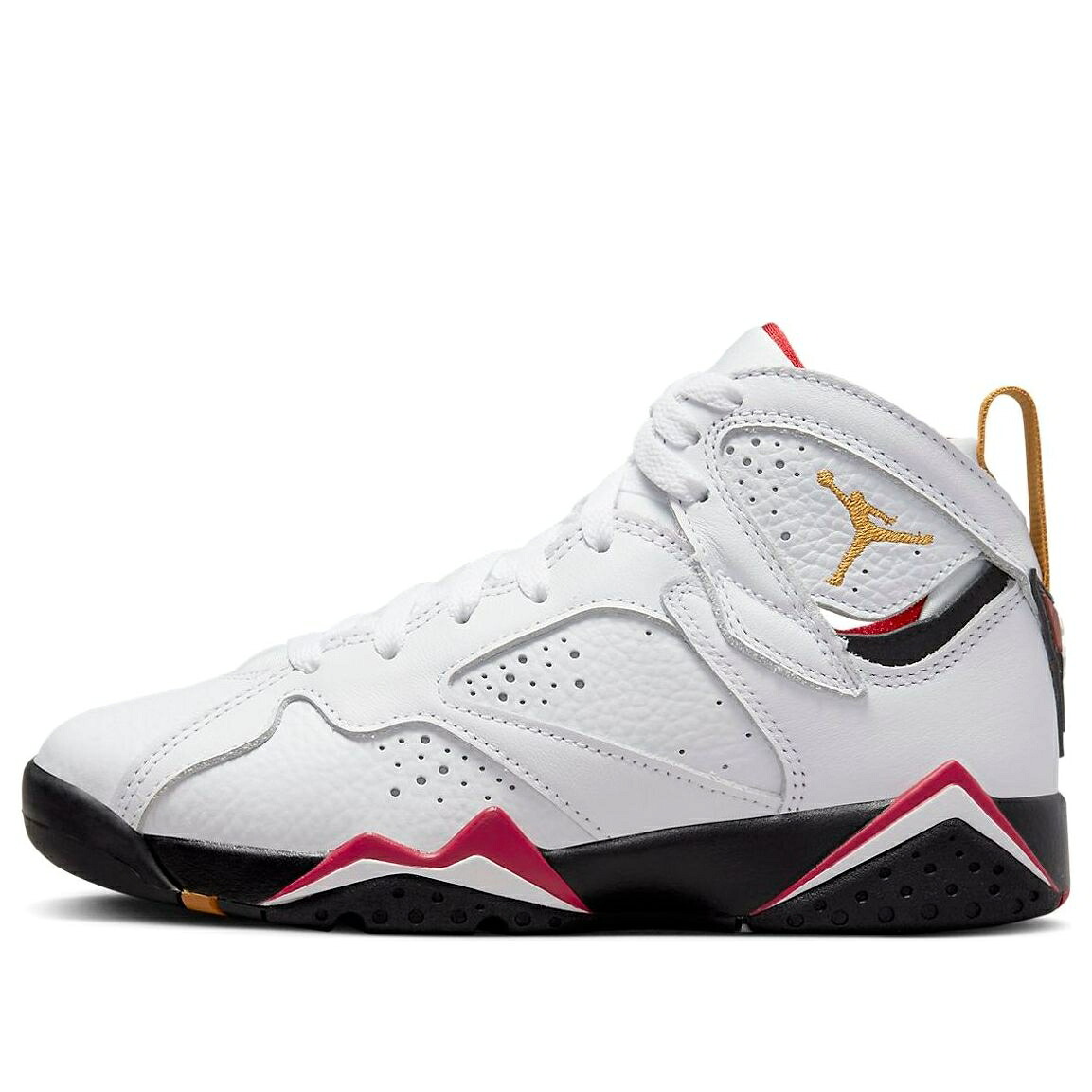 ナイキ ジョーダン 白色 ホワイト 赤 レッド 'CARDINAL' ジュニア キッズ JORDAN (GS) AIR 7 RETRO 2022 DQ6040-106 / WHITE RED ベビー マタニティ スニーカー