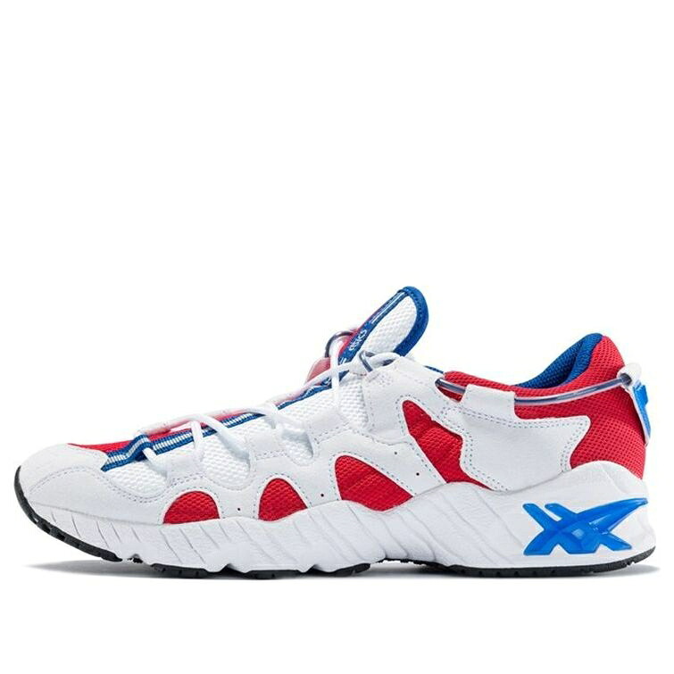 アシックス 白色 ホワイト 赤 レッド 青色 ブルー 'WHITE RED' スニーカー メンズ ASICS GEL-MAI 1191A088-601 / WHITE RED BLUE|スニケス