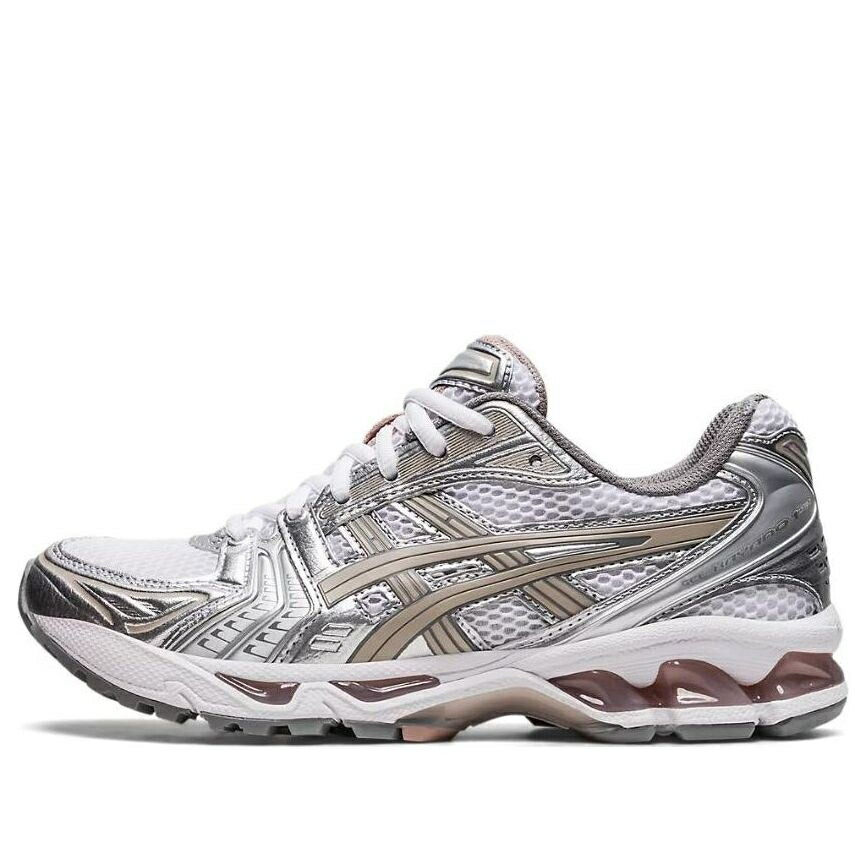 アシックス スニーカー 運動靴 灰色 グレー 茶色 ブラウン WHITE MOONROCK スニーカー レディース ASICS (WMNS) GEL-KAYANO 14 SHOES / 1202A056-106 GREY BROWN
