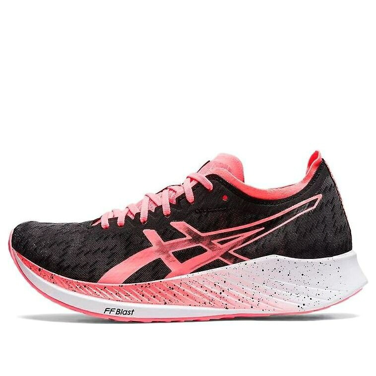 アシックス 神通力 す早さ 黒いこと 黒いこと \u0027BLACK CORAL\u0027 スニーカー レディース ASICS (WMNS) MAGIC SPEED BLAZING 1012B265-001 / BLACK BLAZING CORAL