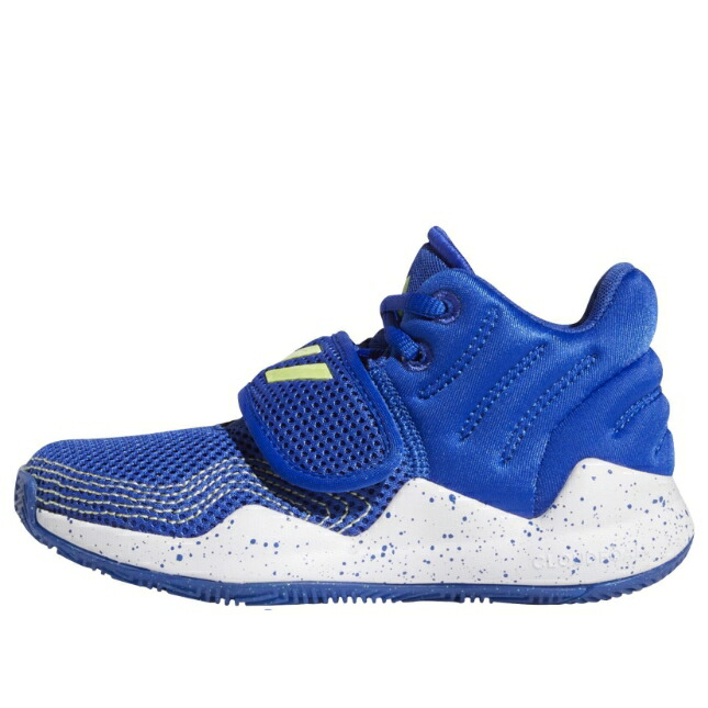 アディダス ディープ 青色 ブルー 黄色 イエロー 'BOLD BLUE' ジュニア キッズ ADIDAS (PS) DEEP THREAT PRIMEBLUE GZ0113 / BOLD BLUE PULSE YELLOW FOOTWEAR ベビー マタニティ スニーカー
