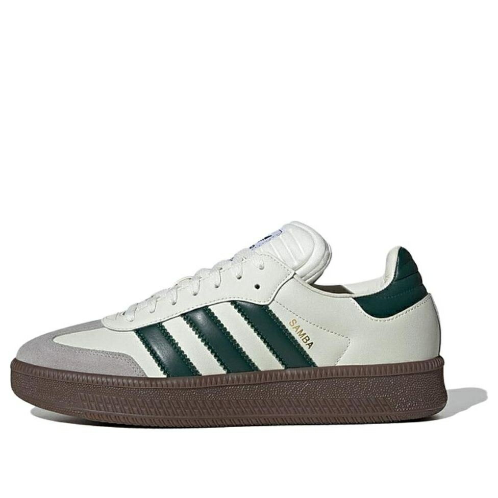 アディダス オリジナルス サンバ 緑 緑であること 象牙色 \u0027COLLEGIATE GUM\u0027 スニーカー メンズ ADIDAS ORIGINALS SAMBA XLG GREEN IVORY IE3911 / COLLEGIATE GREEN IVORY GUM
