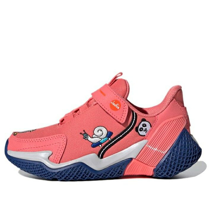アディダス ピンク 青色 ブルー 白色 ホワイト ジュニア キッズ ADIDAS (PS) CLEOFUS X 4UTURE RNR EL K FW2415 / PINK BLUE WHITE ベビー マタニティ スニーカー
