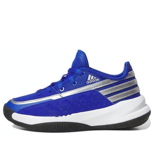 アディダス コート スニーカー 運動靴 青色 ブルー 'BLUE SLIVER' ジュニア キッズ ADIDAS (GS) FRONT COURT SHOES ID8599 / BLUE SLIVER ベビー マタニティ スニーカー