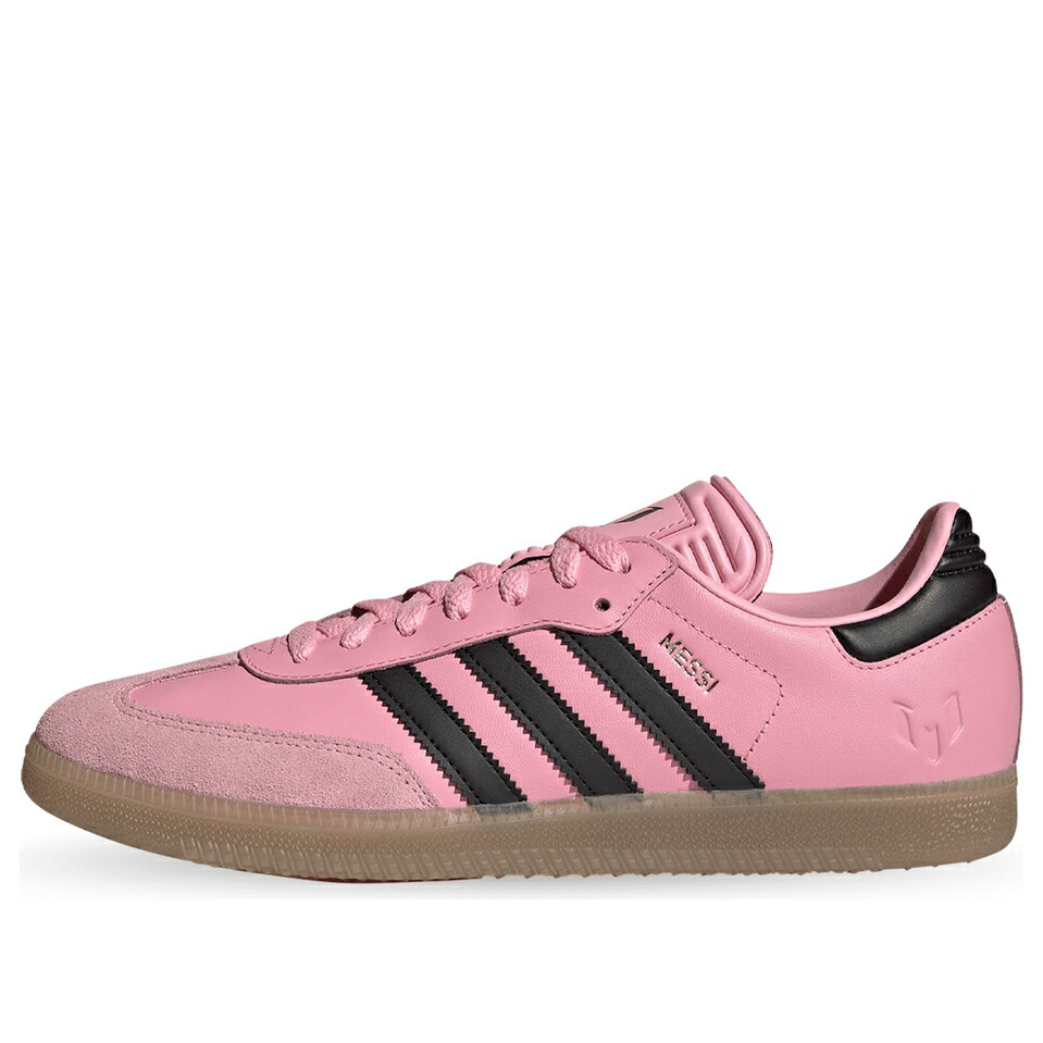 アディダス サンバ ピンク 黒色 ブラック 'PINK BLACK' スニーカー メンズ ADIDAS X LIONEL MESSI SAMBA JP7844 / PINK BLACK