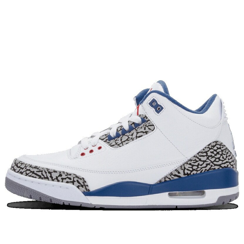 ナイキ ジョーダン 白いこと 白いこと 青味 青味 \u0027TRUE BLUE\u0027 スニーカー メンズ JORDAN AIR 3 RETRO 2011 136064-104 / WHITE TRUE BLUE